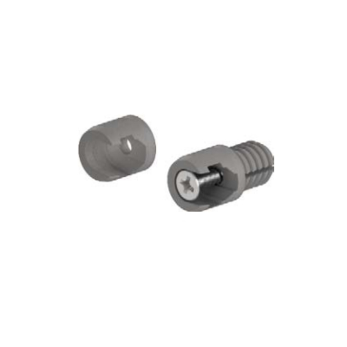 Hettich ArciTech Drawer Front Connector for Lengthwise Railing For