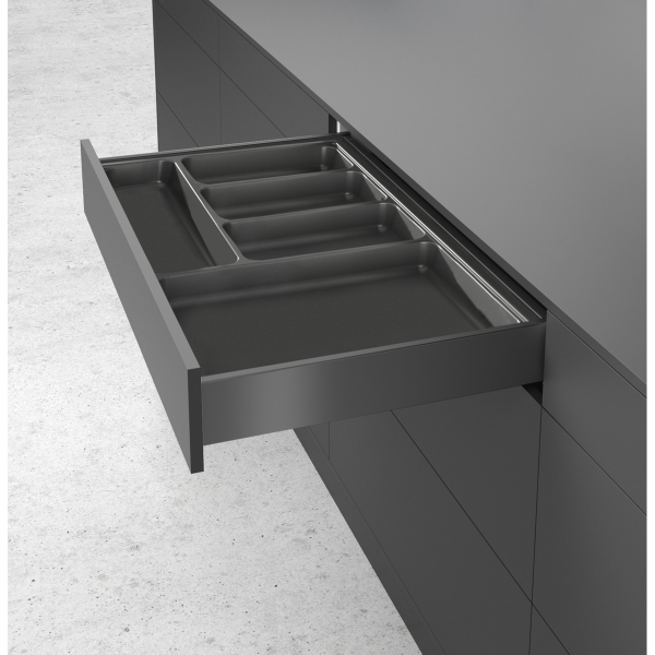 HET Avantech ORGATRAY 790 450 deep anthracite