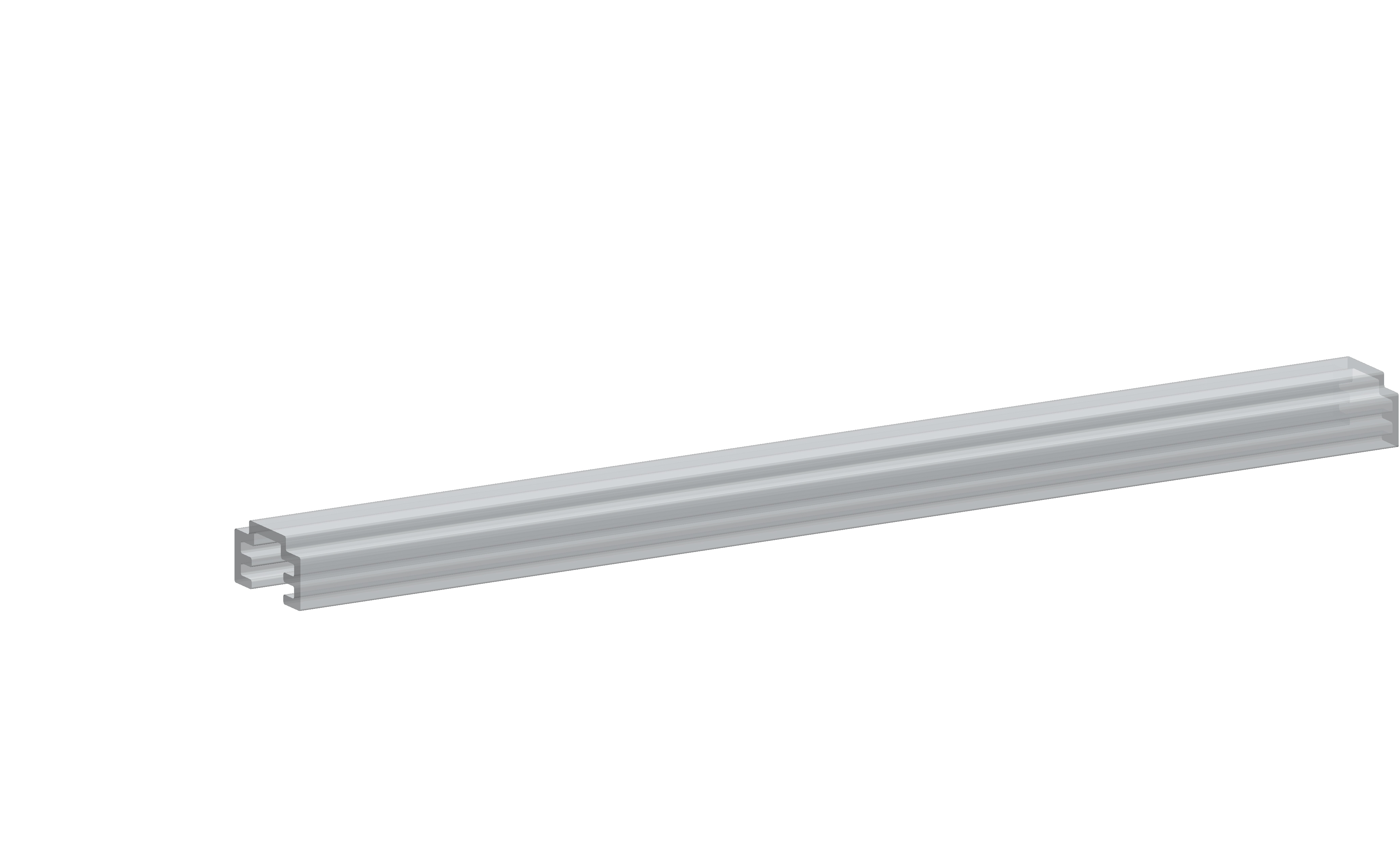 Handless Profile Types ELITE UF PROFILE PVC COVER #3 - 2.4M | Elite Type 2 Handless Profiles ...