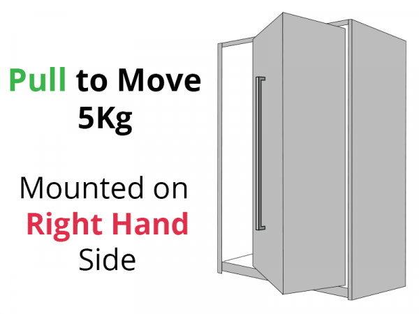 HET WingLine L Pull to Move RH 5kg Set - Light