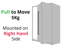 HET WingLine L Pull to Move RH 5kg Set - Light