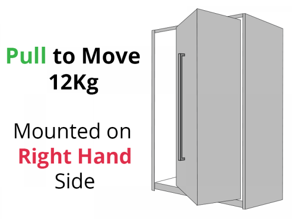 HET WingLine L Pull to Move RH 12kg Set - Medium