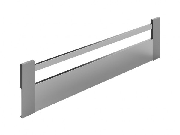Hettich InnoTech Atira Front Panel for Internal Pot and Pan Drawer Silver 144mm