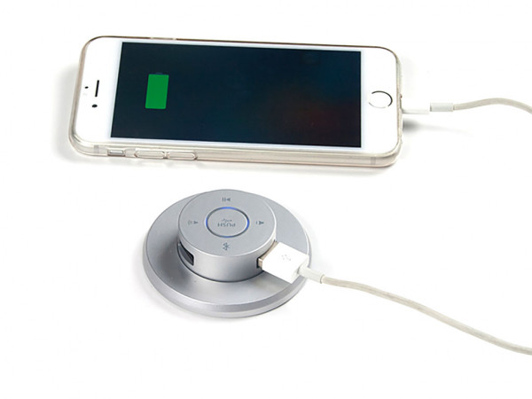 Silver Remo UF5 - Bluetooth Audio &amp; USB Charging