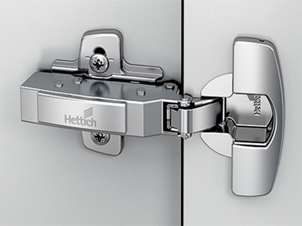 Hettich 95° Sensys Clip On Thick Door Hinge with integrated Silent