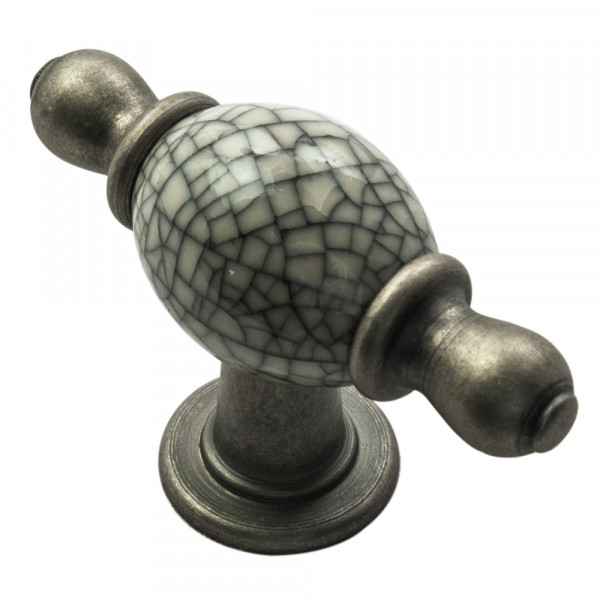 Crackle Glaze Porcelain Knob