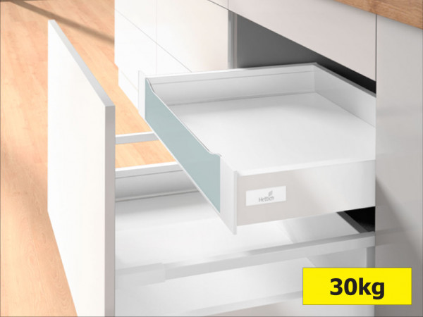 Hettich Atira In-Box Front Panel Connection 70mm White