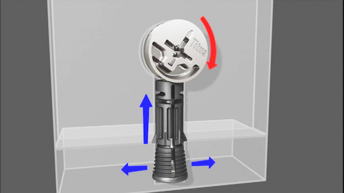 System 5 Cams & Dowels Titus Connectors Fittings Components Woodworking Machinery