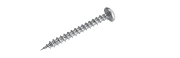 POCKET SCREW 3.5X30MM POZI ZINC