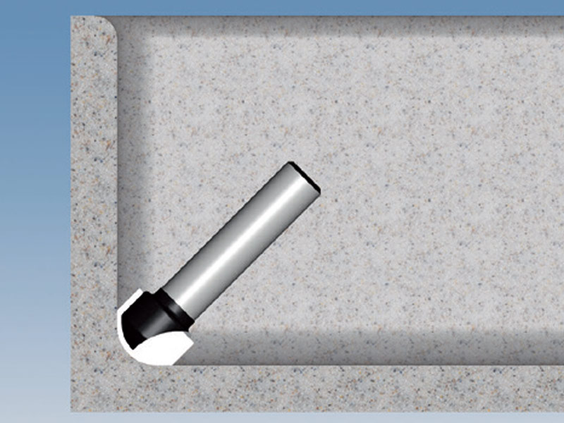 Corian Hand Router Machine Checklist Carbide Bit for Rims 1740363 | Corian® Cutters | Accessories | Hand ...