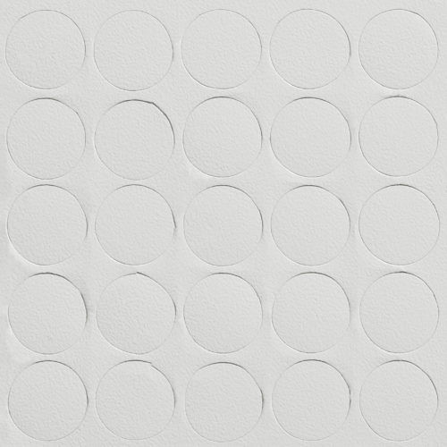Self Adhesive Caps - White Grey 303
