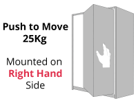 HET WingLine L Push to Move RH 25kg Set - Heavy