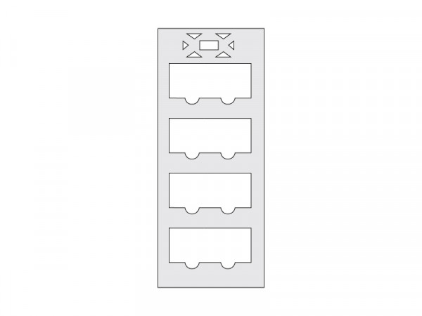 Traditional Wine Rack Fascia Large Group 1