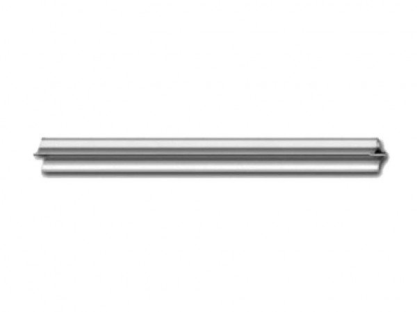 Decofix Aluminium Cover Rail - Satin 2.8m