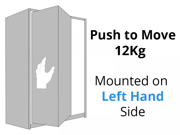 HET WingLine L Push to Move LH 12kg Set - Medium