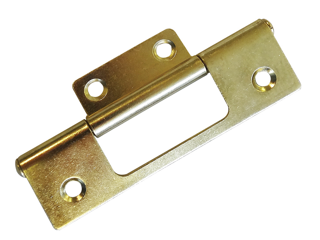 Flush Hinge 18mm Brass Woodworking Machinery, Materials and