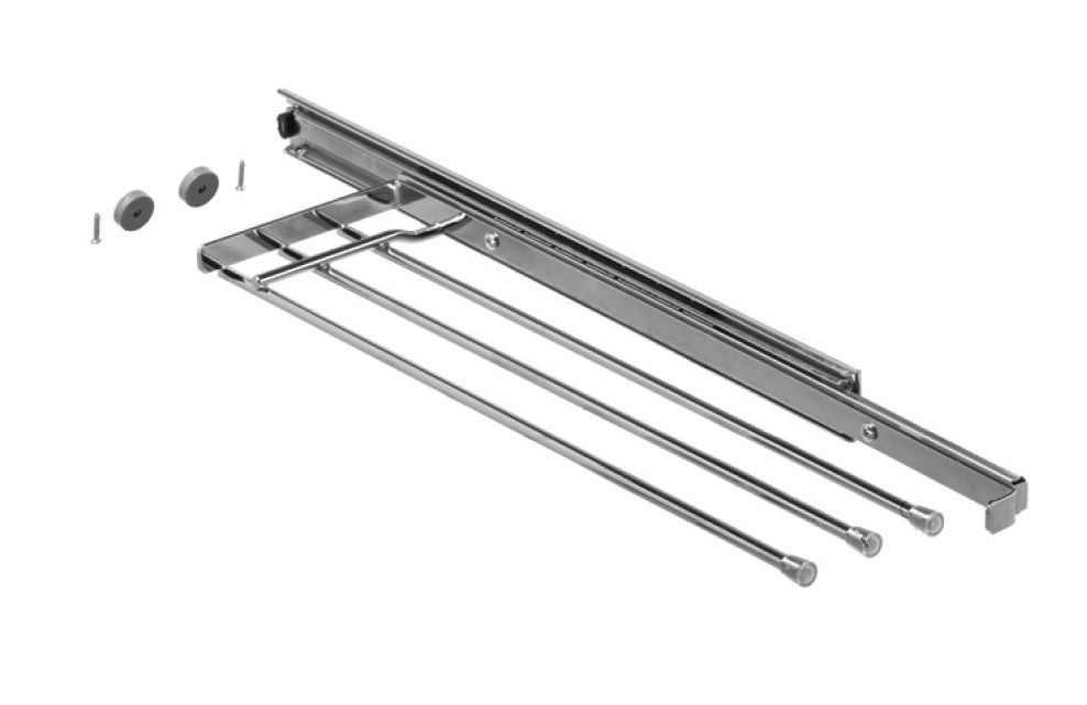 Eco 130mm PullOut Towel Rail Woodworking Machinery, Materials and Components NEY Ltd