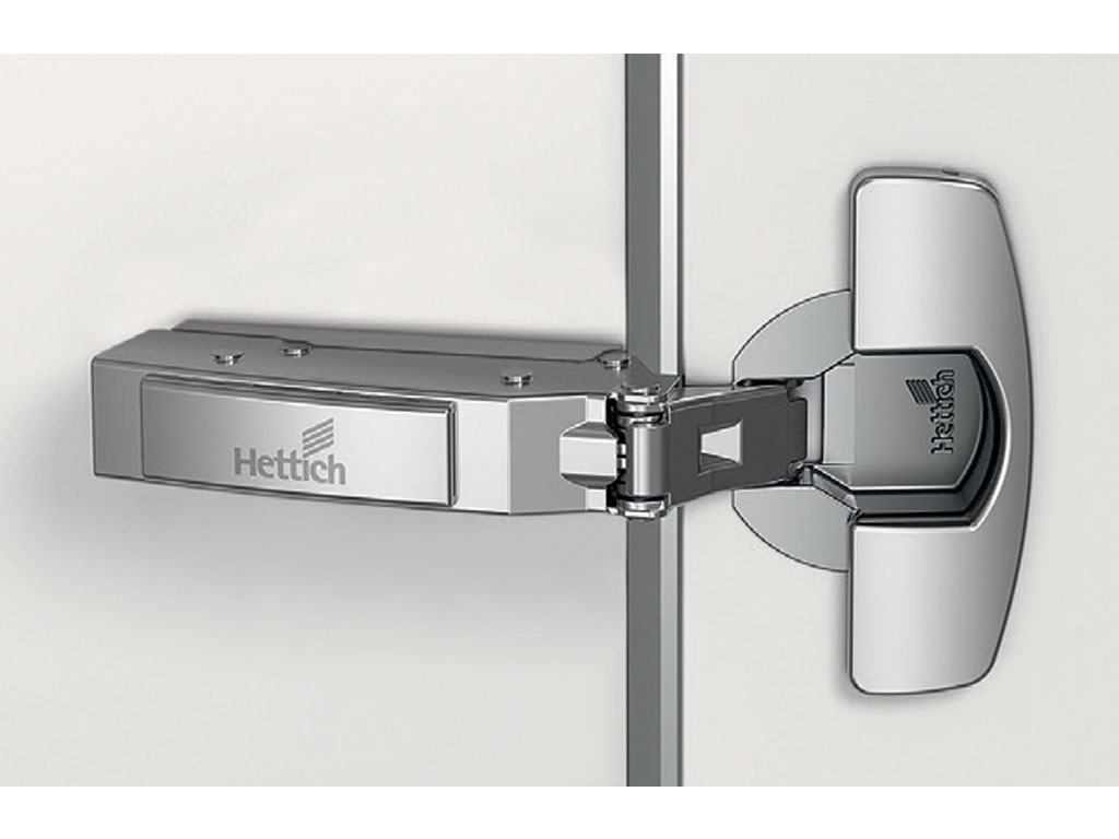 Hettich 110° Sensys Thin Door Clip On Hinge Half Overlay C9mm