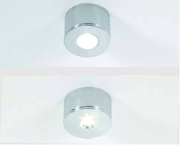 CIRCULAR POWER LED SURFACE MOUNTED ALU BODY - COOL WHITE