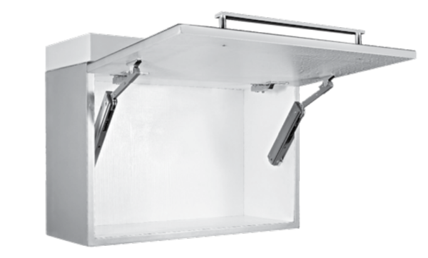 T5 SINGLE DOOR LIFT 4KG NICKEL FINISH