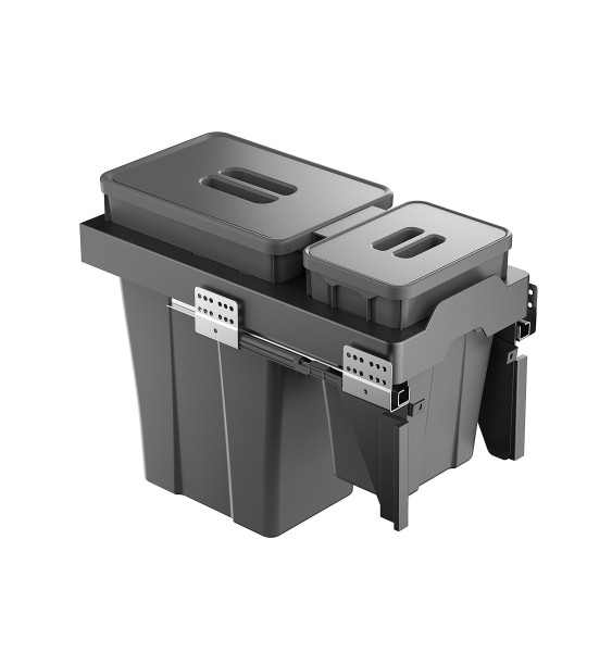 ECLIPSE WASTE BIN 300mm 24L Anthracite SC