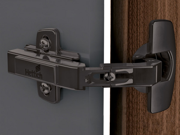 Hettich 160º Black Intermat 9930 Sensys Folding Hinge Door to Door