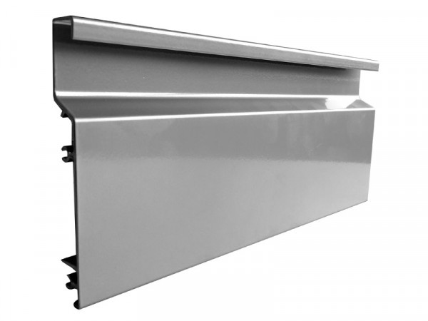 Star In-Box Aluminium Front Panel for Bespoke Size 2000mm (L) Grey